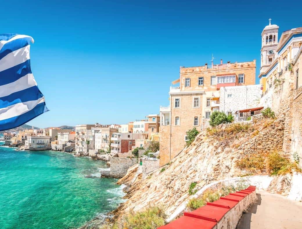 Syros waterfront