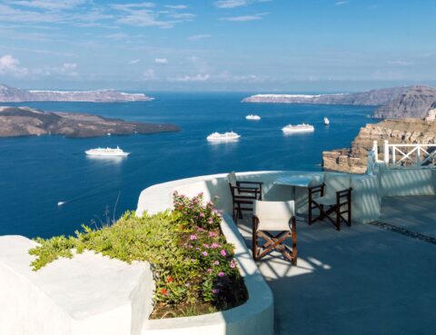 ONE DAY IN santorini