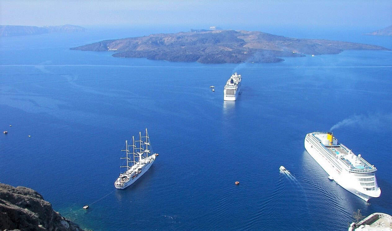 one day in mykonos